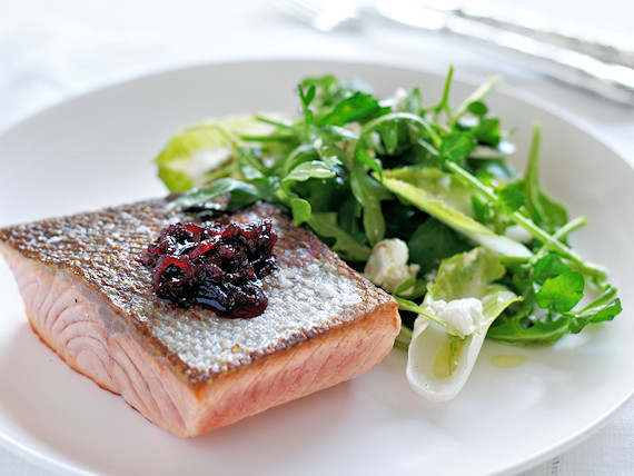 Bill’s Beetroot Marmalade with Atlantic Salmon