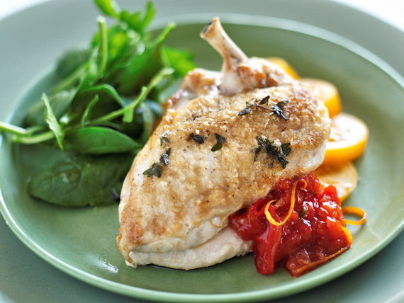 Bill's Red Pepper Marmalade with Chicken Breasts