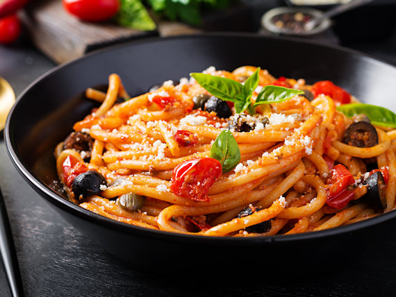 Bill's Red Pepper Marmalade with Pasta