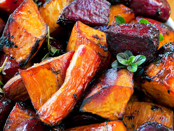 Bill's Spiced Pear Chutney with Roasted Vegetables