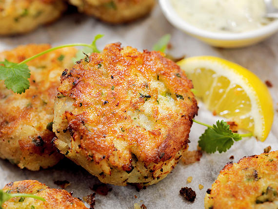 Bill's Spicy Tomato Chutney with Tuna Fishcakes